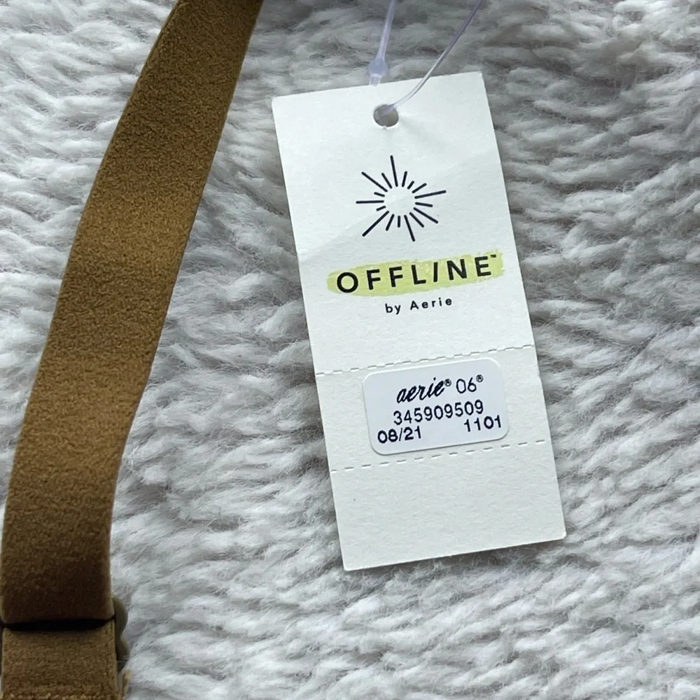 Aerie offline nwt real me lace up sports bra